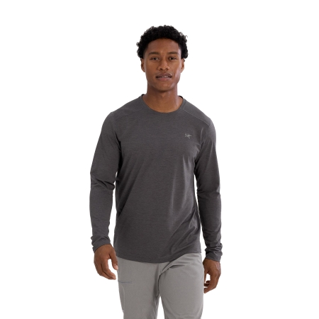 Arc'teryx  Cormac Crew LS  Black Heather