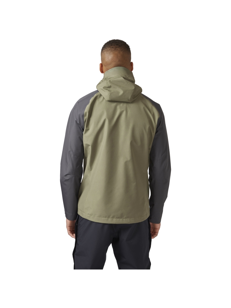 Rab Namche Paclite Jacket Graphene/Light Khaki QWH-59-GLK jassen online bestellen bij Kathmandu Outdoor & Travel