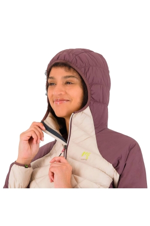 Karpos Lastei Active Plus Jacket Women's Oat/Huckleberry 2500581-32 jassen online bestellen bij Kathmandu Outdoor & Travel