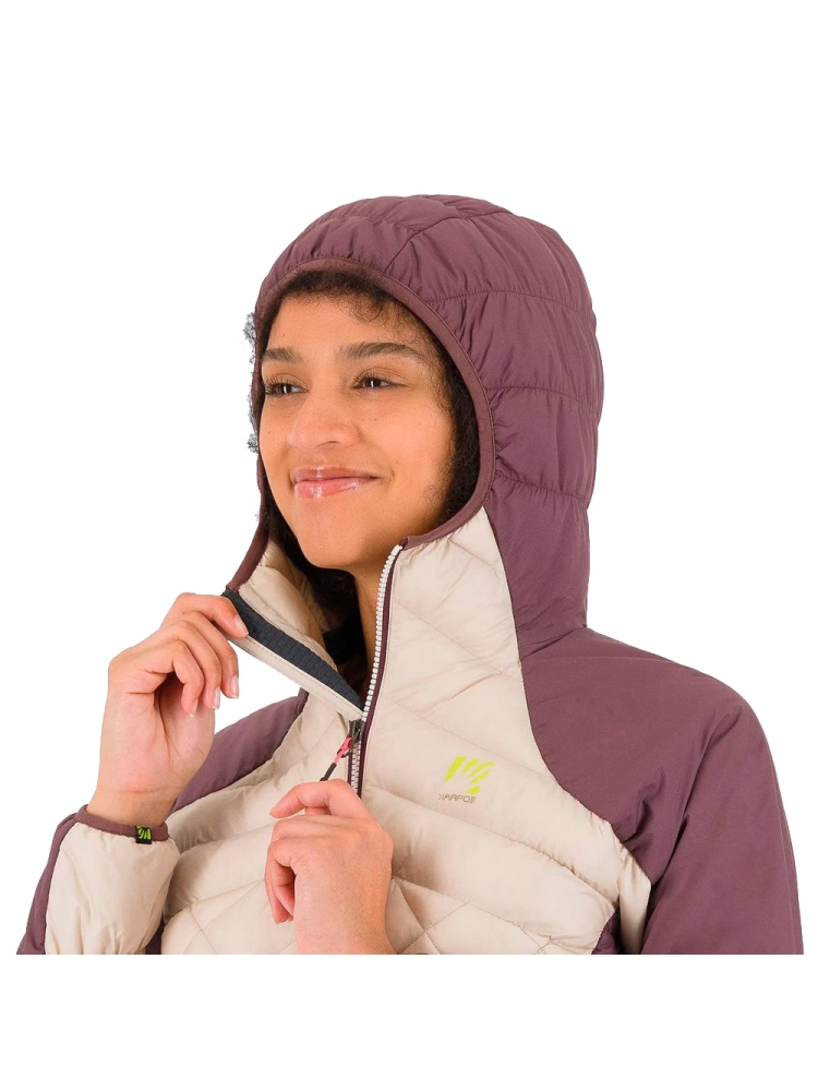 Karpos Lastei Active Plus Jacket Women's Oat/Huckleberry 2500581-32 jassen online bestellen bij Kathmandu Outdoor & Travel