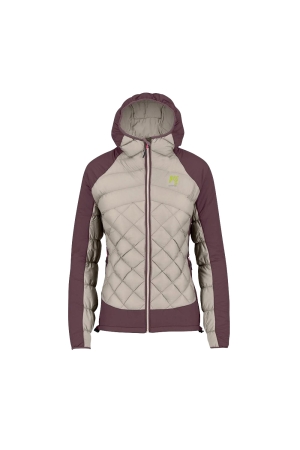 Karpos Lastei Active Plus Jacket Women's Oat/Huckleberry 2500581-32 jassen online bestellen bij Kathmandu Outdoor & Travel