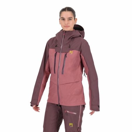 Karpos  Midi Shell Jacket Women's Deco Rose/Huckleberry