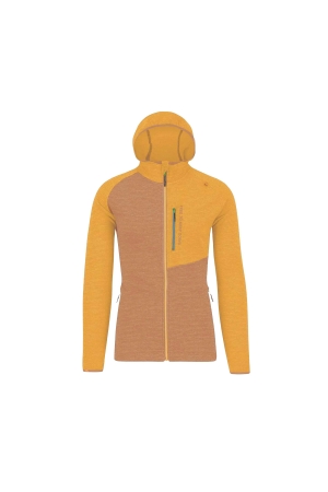 Karpos Camoscio Full Zip Hoodie Nuthatch/Golden 2531055-113 fleeces en truien online bestellen bij Kathmandu Outdoor & Travel