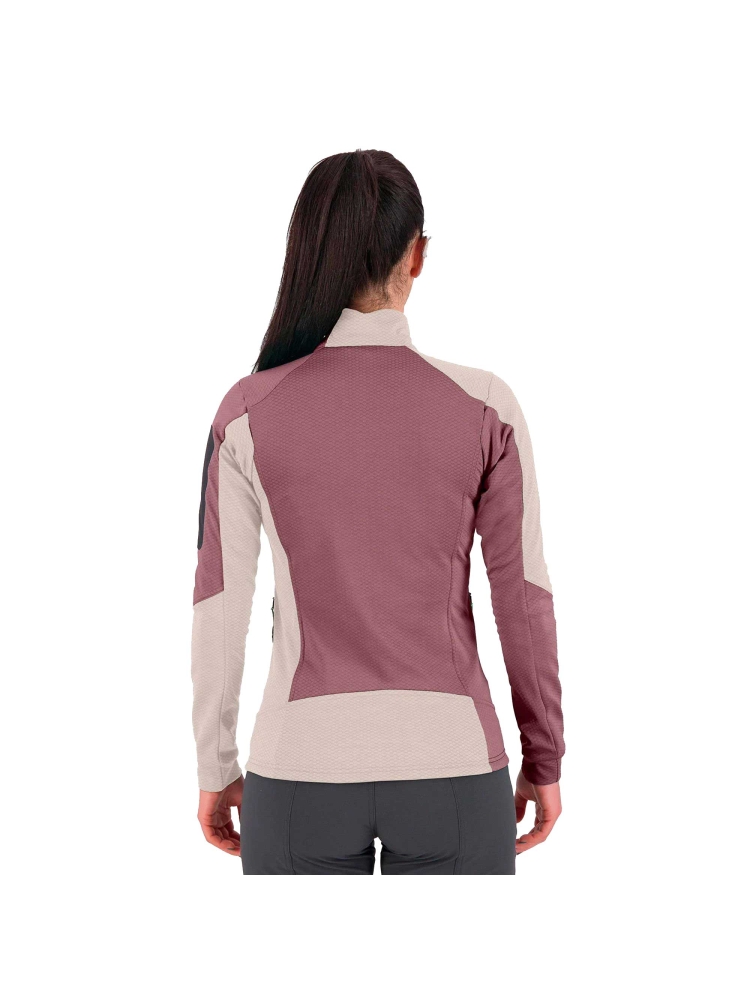 Karpos Cherz Fleece Women's Oat/Deco Rose 2532053-31 fleeces en truien online bestellen bij Kathmandu Outdoor & Travel