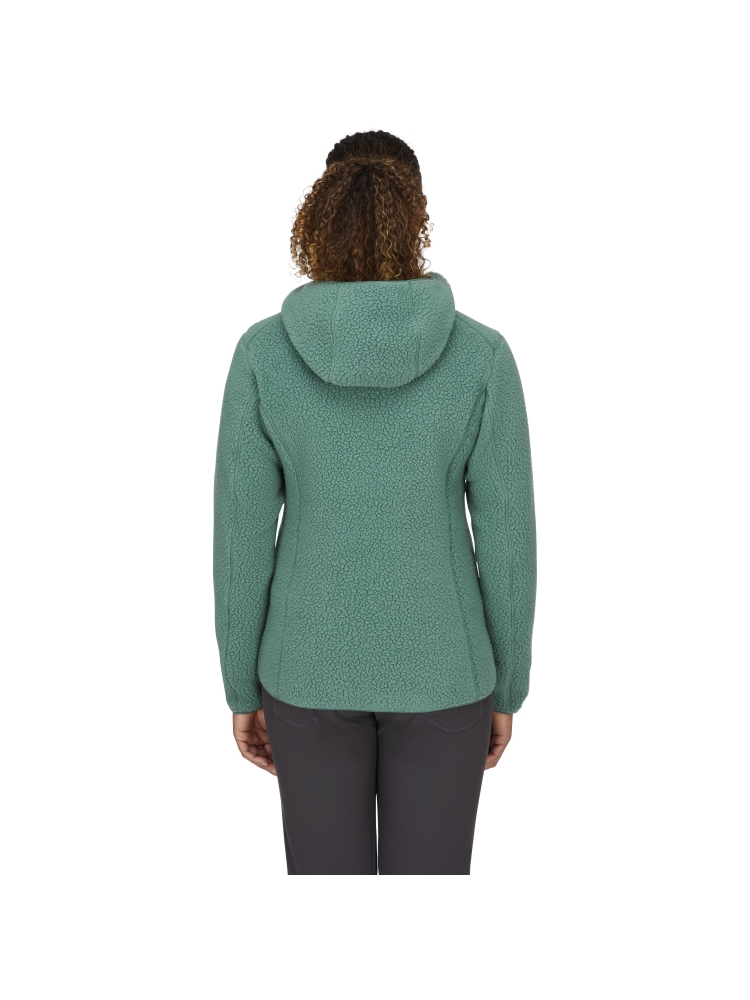 Rab Shearling Hoody Women's Eucalyptus QFF-84-EUC fleeces en truien online bestellen bij Kathmandu Outdoor & Travel