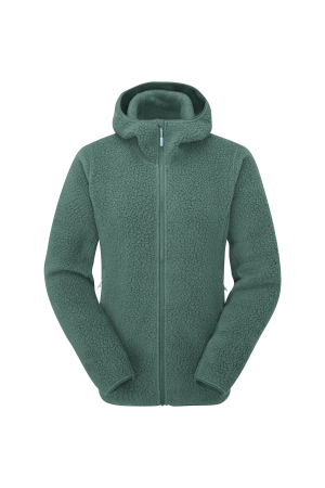 Rab Shearling Hoody Women's Eucalyptus QFF-84-EUC fleeces en truien online bestellen bij Kathmandu Outdoor & Travel