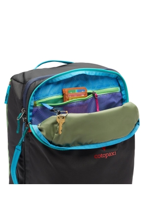 Cotopaxi Allpa 35L Travel Pack Del Dia Dark A35-S25-DDD reistassen online bestellen bij Kathmandu Outdoor & Travel