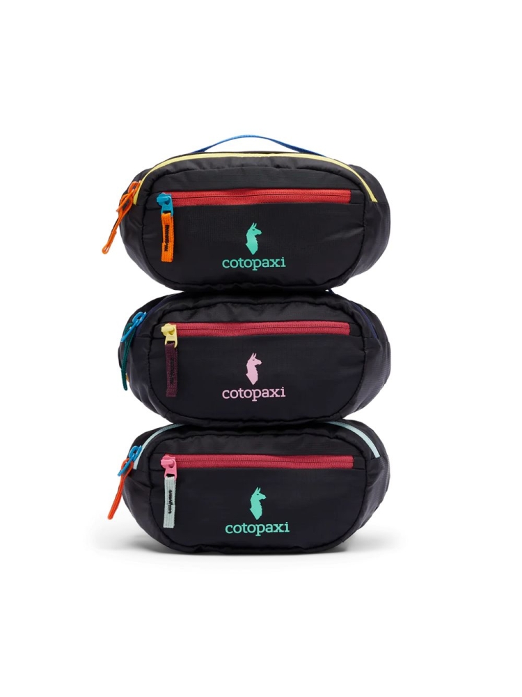 Cotopaxi Kapai 1.5L Hip Pack Del Dia Dark KAP1.5-S25-DDD tassen online bestellen bij Kathmandu Outdoor & Travel