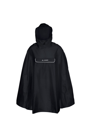 Vaude Valdipino Poncho Black 02285-010 reisaccessoires online bestellen bij Kathmandu Outdoor & Travel