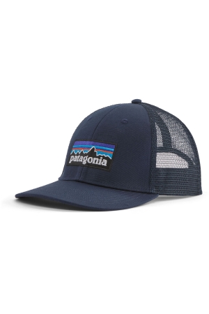 Patagonia P-6 Logo LoPro Trucker Hat New Navy 38283-NENA kleding accessoires online bestellen bij Kathmandu Outdoor & Travel