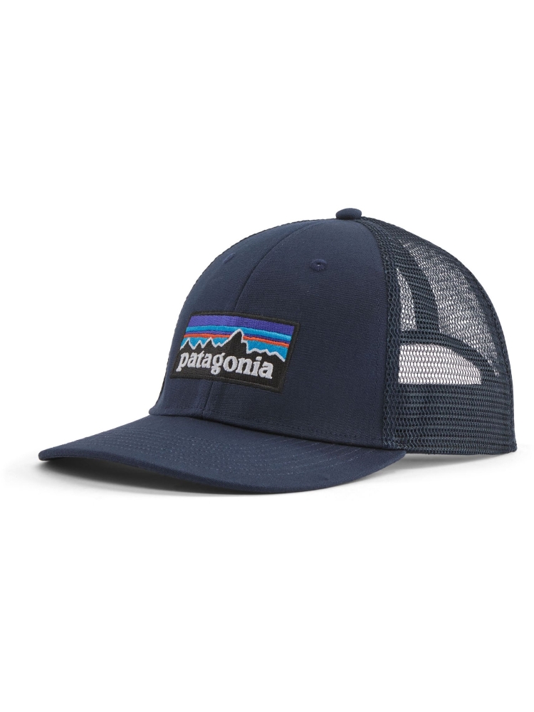 Patagonia P-6 Logo LoPro Trucker Hat New Navy 38283-NENA kleding accessoires online bestellen bij Kathmandu Outdoor & Travel