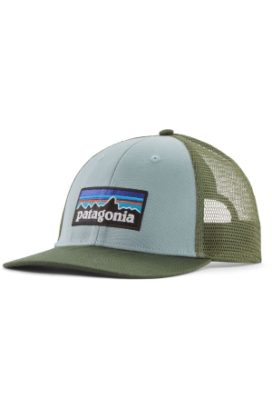 Patagonia P-6 Logo LoPro Trucker Hat Thermal Blue 38283-TMBL kleding accessoires online bestellen bij Kathmandu Outdoor & Travel