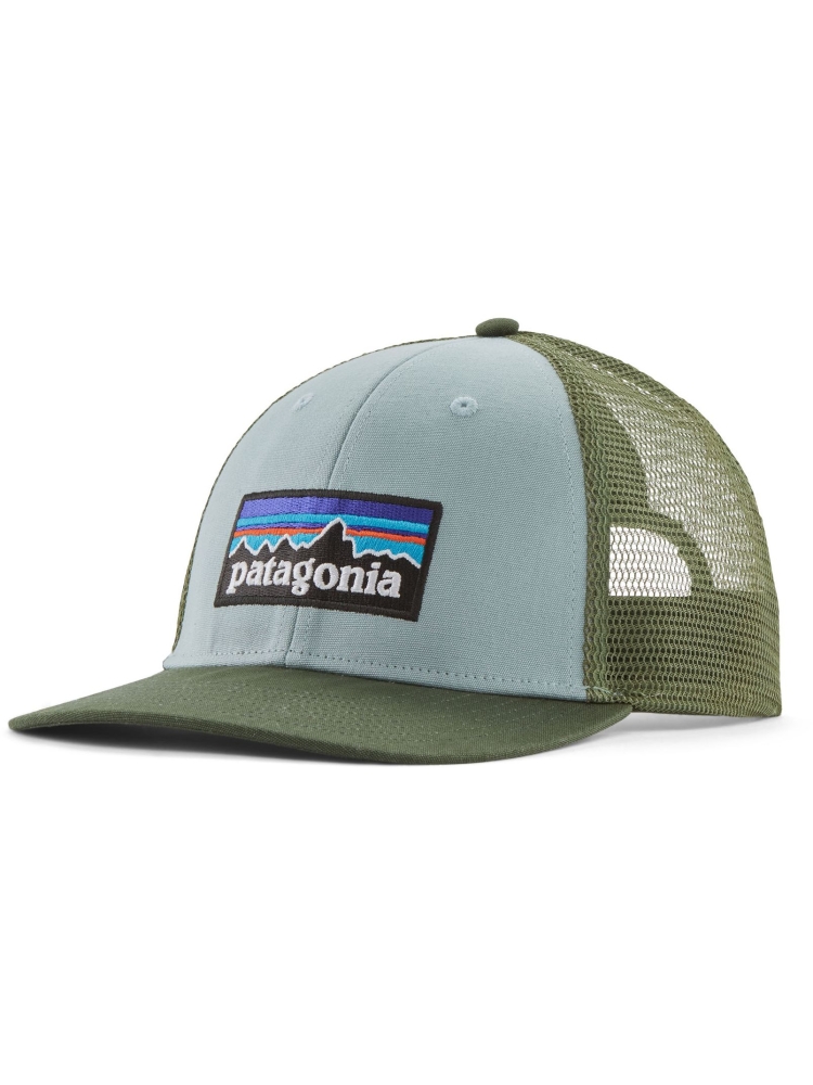 Patagonia P-6 Logo LoPro Trucker Hat Thermal Blue 38283-TMBL kleding accessoires online bestellen bij Kathmandu Outdoor & Travel