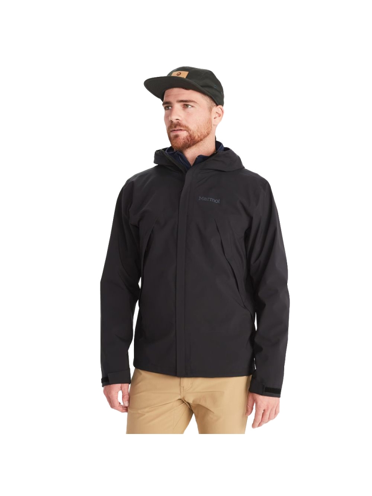 Marmot Precip Eco Pro Jacket Black 15884-001 jassen online bestellen bij Kathmandu Outdoor & Travel