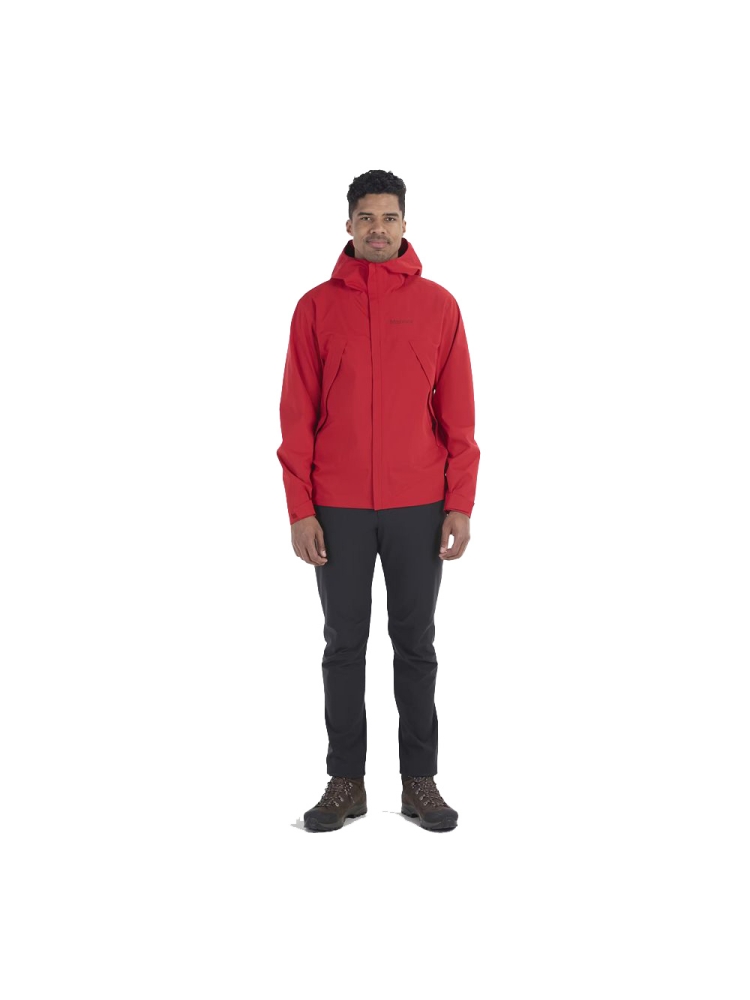 Marmot Precip Eco Pro Jacket Team Red 15884-6278 jassen online bestellen bij Kathmandu Outdoor & Travel