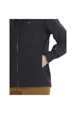 Marmot Waypoint GTX Jacket Women's Black 15781-001 jassen online bestellen bij Kathmandu Outdoor & Travel