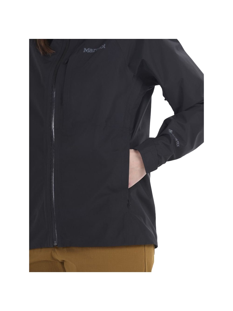 Marmot Waypoint GTX Jacket Women's Black 15781-001 jassen online bestellen bij Kathmandu Outdoor & Travel