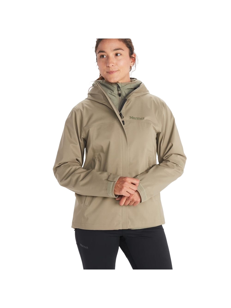 Marmot Precip Eco Pro Jacket Women's Vetiver 15874-21543 jassen online bestellen bij Kathmandu Outdoor & Travel