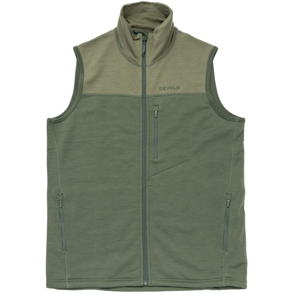 Devold Devold Explorer Merino Vest GO 262 724 A-421C jassen Devold Explorer Merino Vest Forest/Lichen GO 262 724 A-421C jassen online bestellen bij Kathmandu Outdoor & Travel