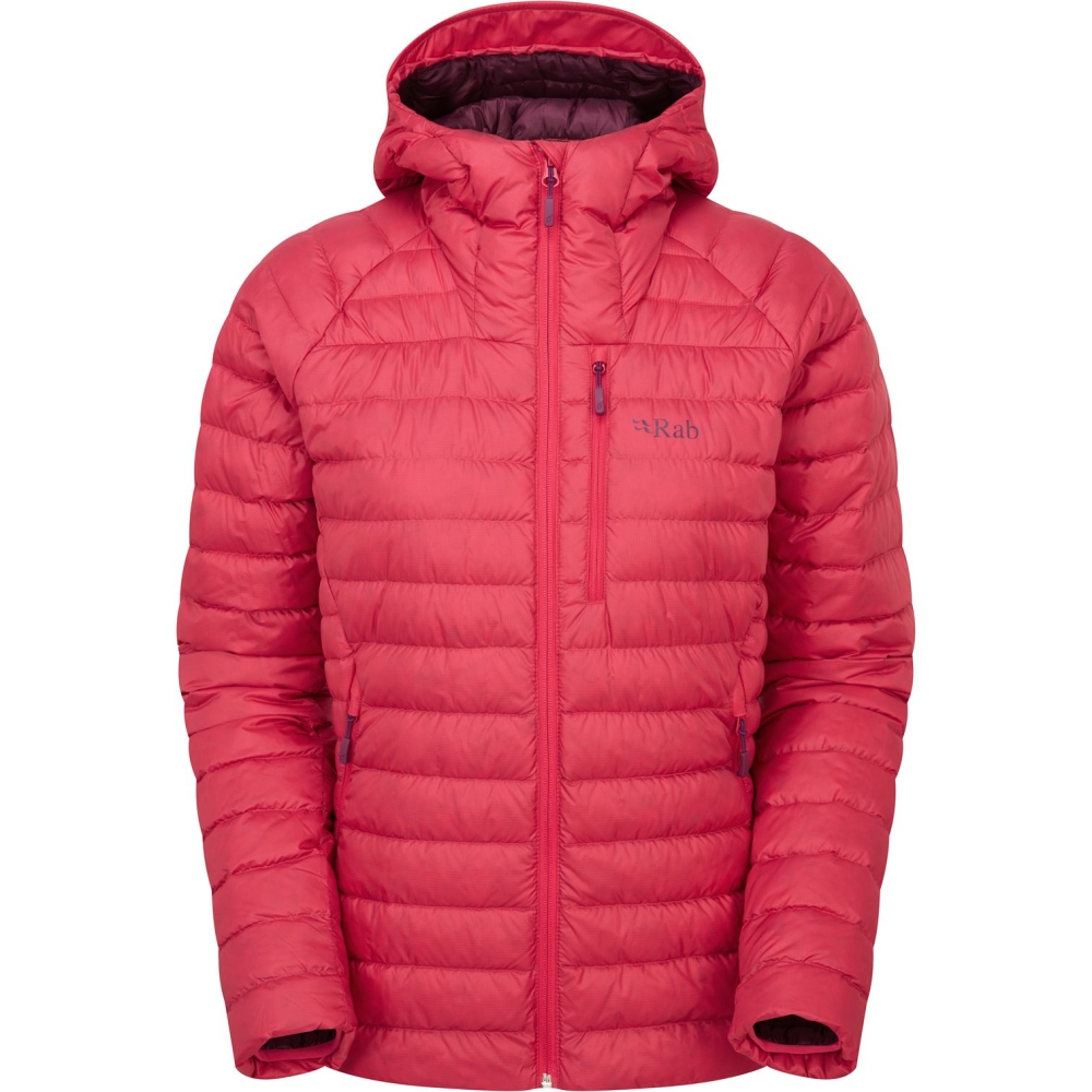 Rab Microlight Alpine Jacket Women's Watermelon QDB-13-WTM jassen online bestellen bij Kathmandu Outdoor & Travel