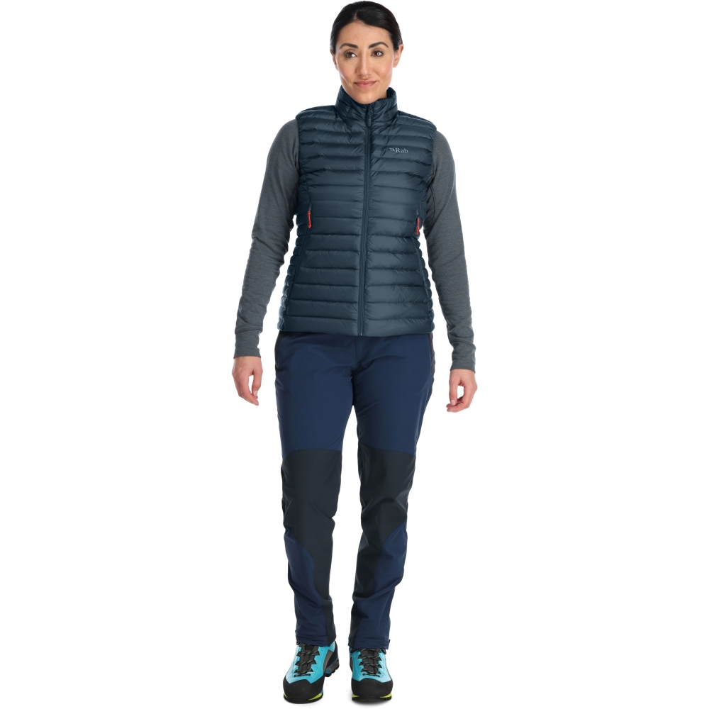 Rab Microlight Vest Women's Orion Blue QDB-19-ORB jassen online bestellen bij Kathmandu Outdoor & Travel