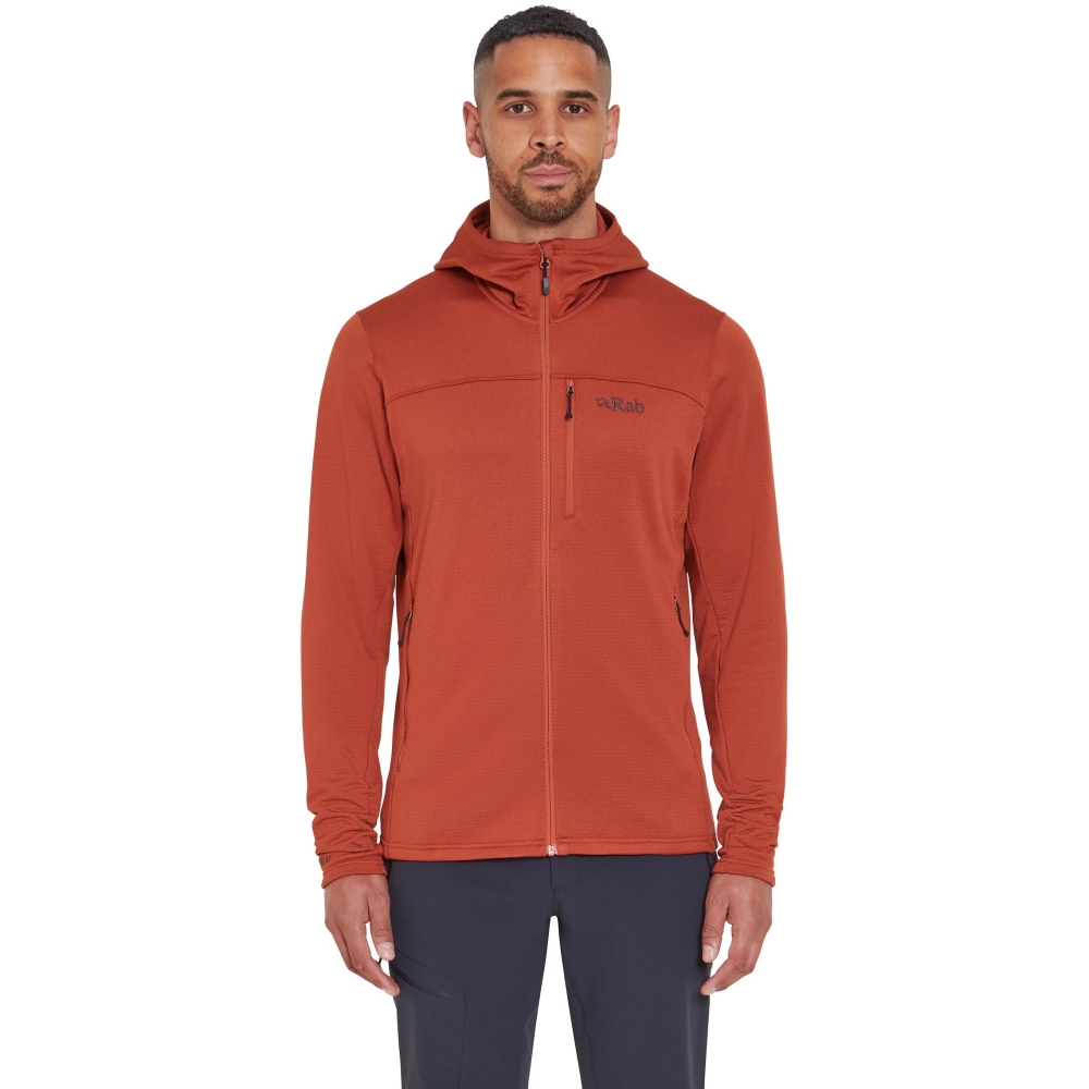 Rab Graviton Hoody Tuscan Red QFF-55-TRD fleeces en truien online bestellen bij Kathmandu Outdoor & Travel