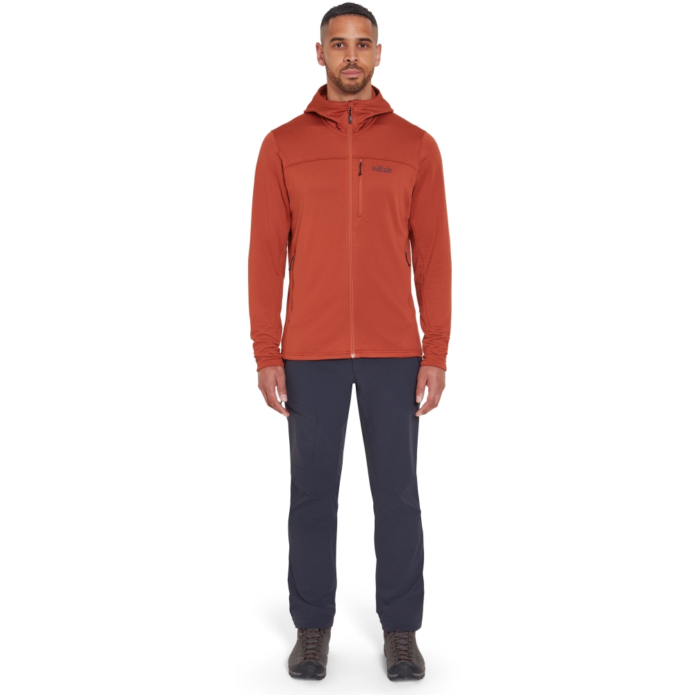 Rab Graviton Hoody Tuscan Red QFF-55-TRD fleeces en truien online bestellen bij Kathmandu Outdoor & Travel