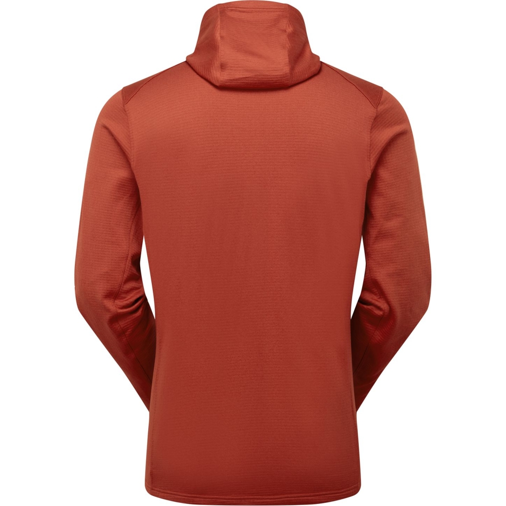 Rab Graviton Hoody Tuscan Red QFF-55-TRD fleeces en truien online bestellen bij Kathmandu Outdoor & Travel