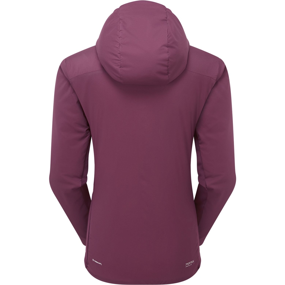 Rab Xenair Alpine Flex Jacket Women's Mulberry QIP-42-MUL jassen online bestellen bij Kathmandu Outdoor & Travel