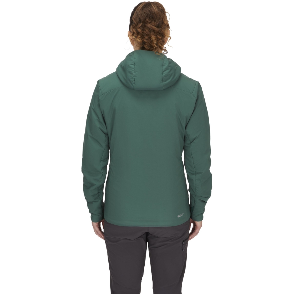 Rab Xenair Alpine Light Jacket Women's Green Slate QIP-18-GNS jassen online bestellen bij Kathmandu Outdoor & Travel