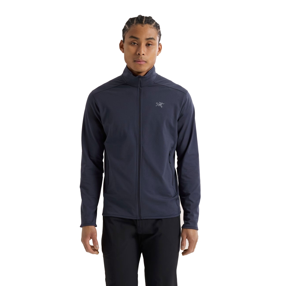 Arc'teryx Kyanite Lightweight Jacket Black Sapphire 9640-001280 fleeces en truien online bestellen bij Kathmandu Outdoor & Travel