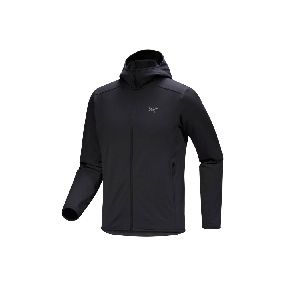 Arc'teryx Kyanite Lightweight Hoody Black 9641-002291 fleeces en truien online bestellen bij Kathmandu Outdoor & Travel