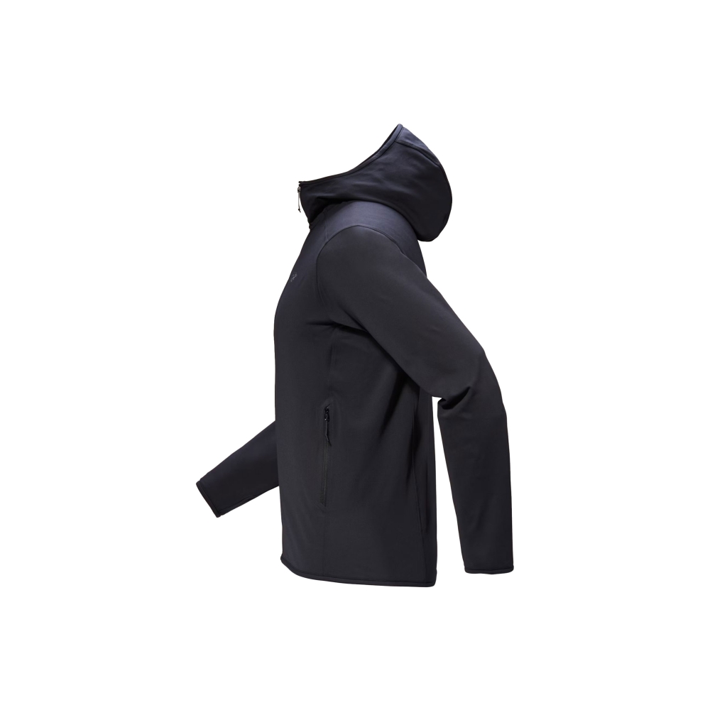 Arc'teryx Kyanite Lightweight Hoody Black 9641-002291 fleeces en truien online bestellen bij Kathmandu Outdoor & Travel