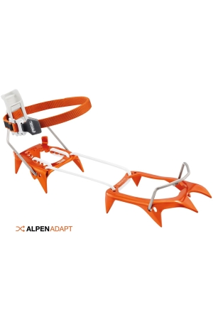 Petzl Leopard Flexlock Oranje U004BA00 ijsklimmen en stijgijzers online bestellen bij Kathmandu Outdoor & Travel