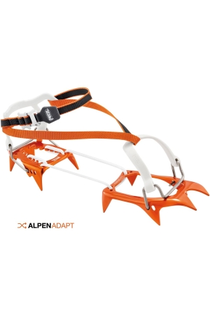 Petzl Leopard Flexlock Oranje U004BA00 ijsklimmen en stijgijzers online bestellen bij Kathmandu Outdoor & Travel