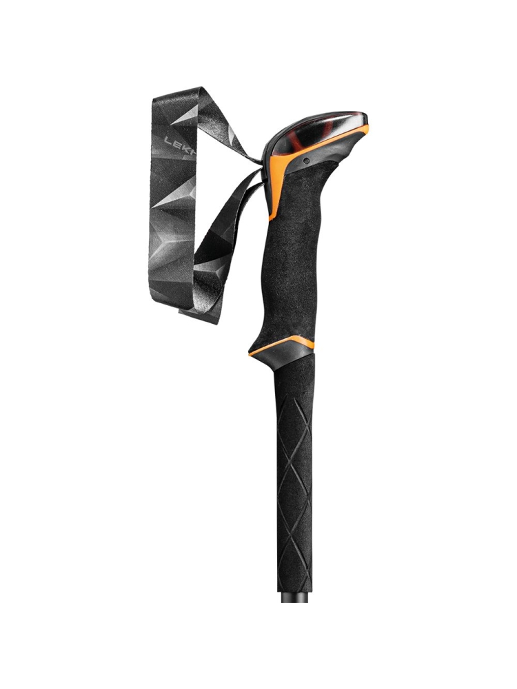 Leki Makalu Lite Orange/Black/Dark-Anthracite LT65221082 wandelstokken en gamaschen online bestellen bij Kathmandu Outdoor & Travel