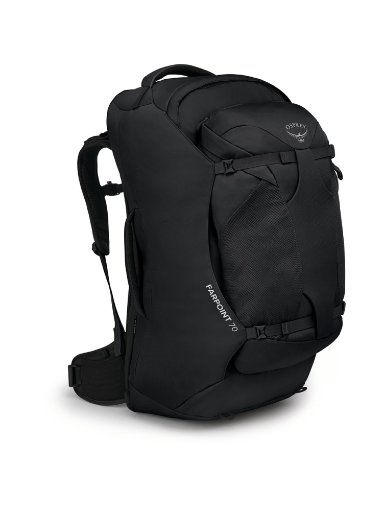 Osprey Farpoint 70 Black 10003322-1-218 reistassen online bestellen bij Kathmandu Outdoor & Travel