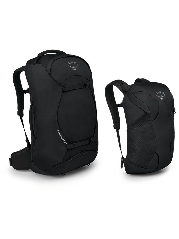 Osprey Farpoint 70 Black 10003322-1-218 reistassen online bestellen bij Kathmandu Outdoor & Travel