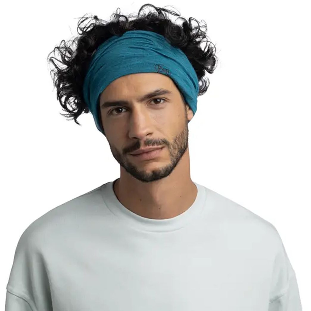 Buff BUFF® Merino Lightweight Solid Teal 11301070610 kleding accessoires online bestellen bij Kathmandu Outdoor & Travel