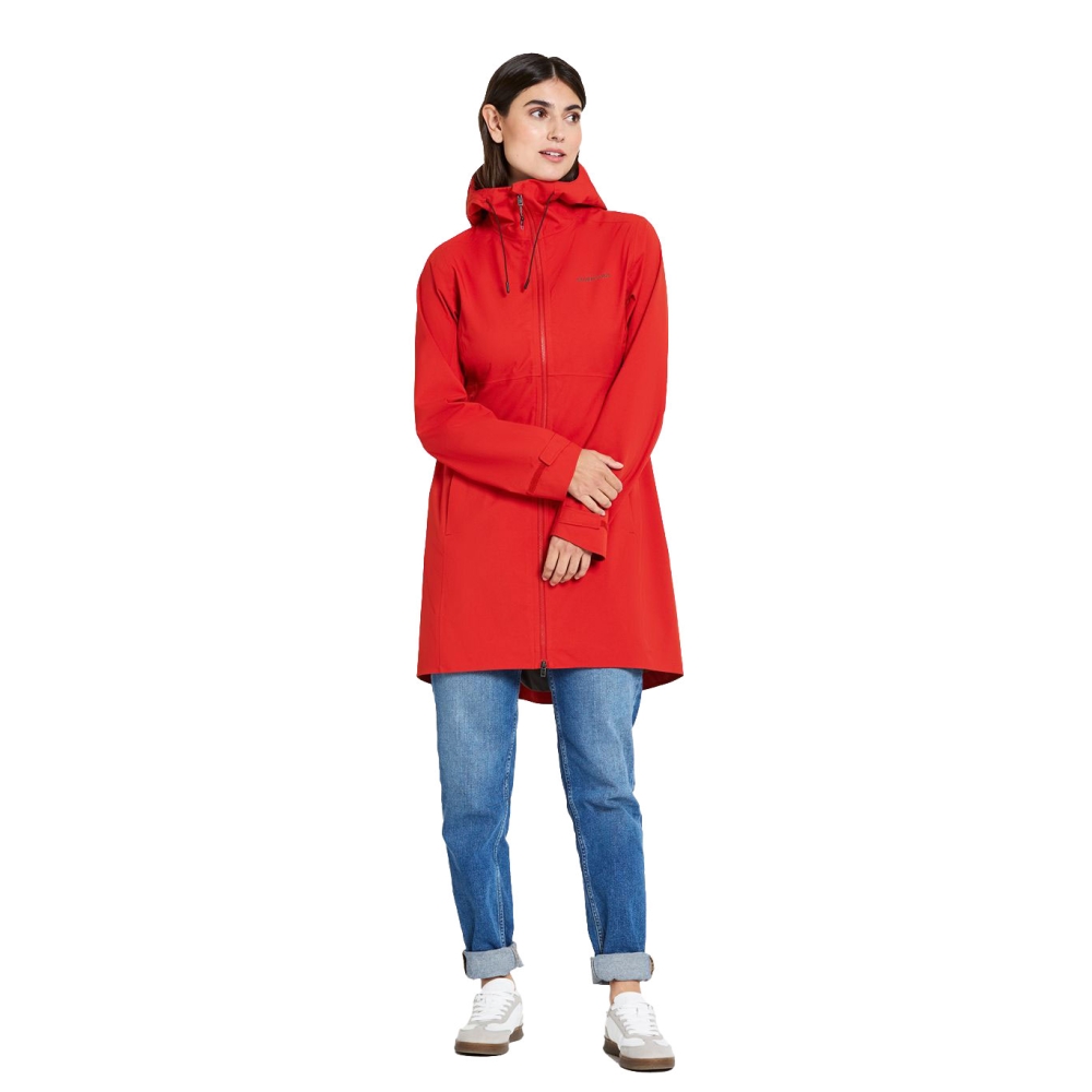 Didriksons Bea Parka 6 Women's Pomme Red 505240-463 jassen online bestellen bij Kathmandu Outdoor & Travel