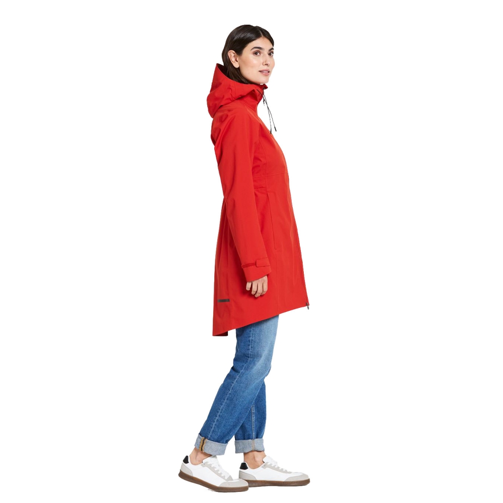 Didriksons Bea Parka 6 Women's Pomme Red 505240-463 jassen online bestellen bij Kathmandu Outdoor & Travel