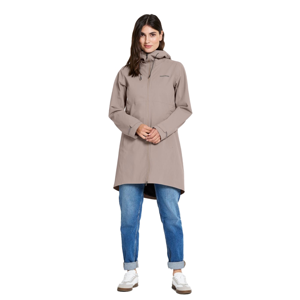 Didriksons Bea Parka 6 Women's Ash Brown 505240-F04 jassen online bestellen bij Kathmandu Outdoor & Travel