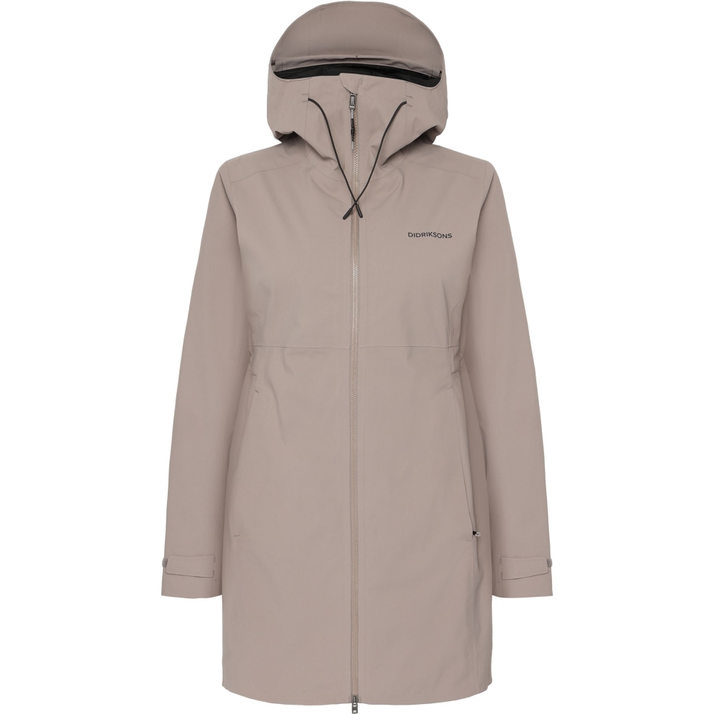 Didriksons Bea Parka 6 Women's Ash Brown 505240-F04 jassen online bestellen bij Kathmandu Outdoor & Travel