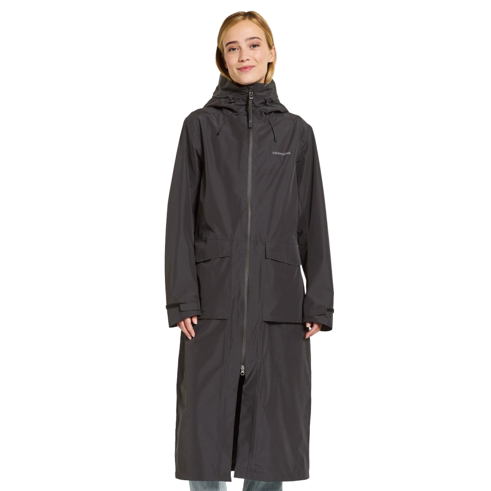 Didriksons Nadja Parka L 4 Women's Black 505243-060 jassen online bestellen bij Kathmandu Outdoor & Travel