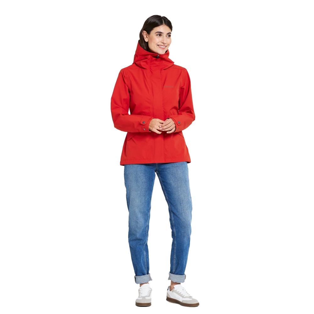 Didriksons Silja Jacket Women's Pomme Red 505645-463 jassen online bestellen bij Kathmandu Outdoor & Travel