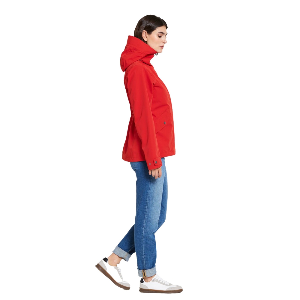 Didriksons Silja Jacket Women's Pomme Red 505645-463 jassen online bestellen bij Kathmandu Outdoor & Travel