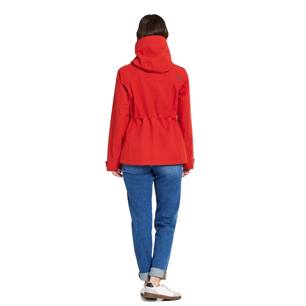 Didriksons Silja Jacket Women's Pomme Red 505645-463 jassen online bestellen bij Kathmandu Outdoor & Travel