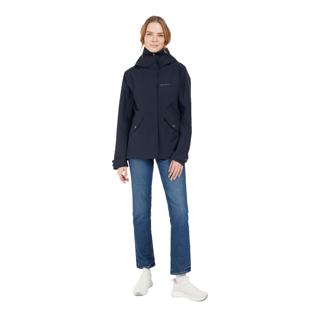 Didriksons Silja Jacket Women's Dark Night Blue 505645-999 jassen online bestellen bij Kathmandu Outdoor & Travel