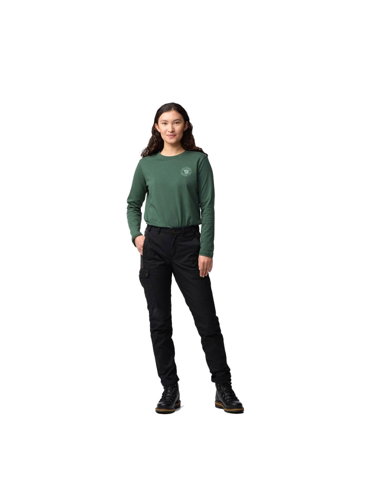 Fjällräven Stina Trousers Regular Women's Black F84775-550 broeken online bestellen bij Kathmandu Outdoor & Travel