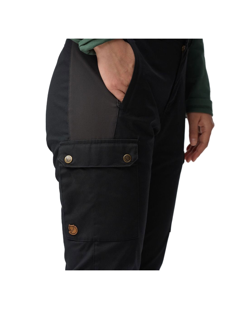 Fjällräven Stina Trousers Regular Women's Black F84775-550 broeken online bestellen bij Kathmandu Outdoor & Travel